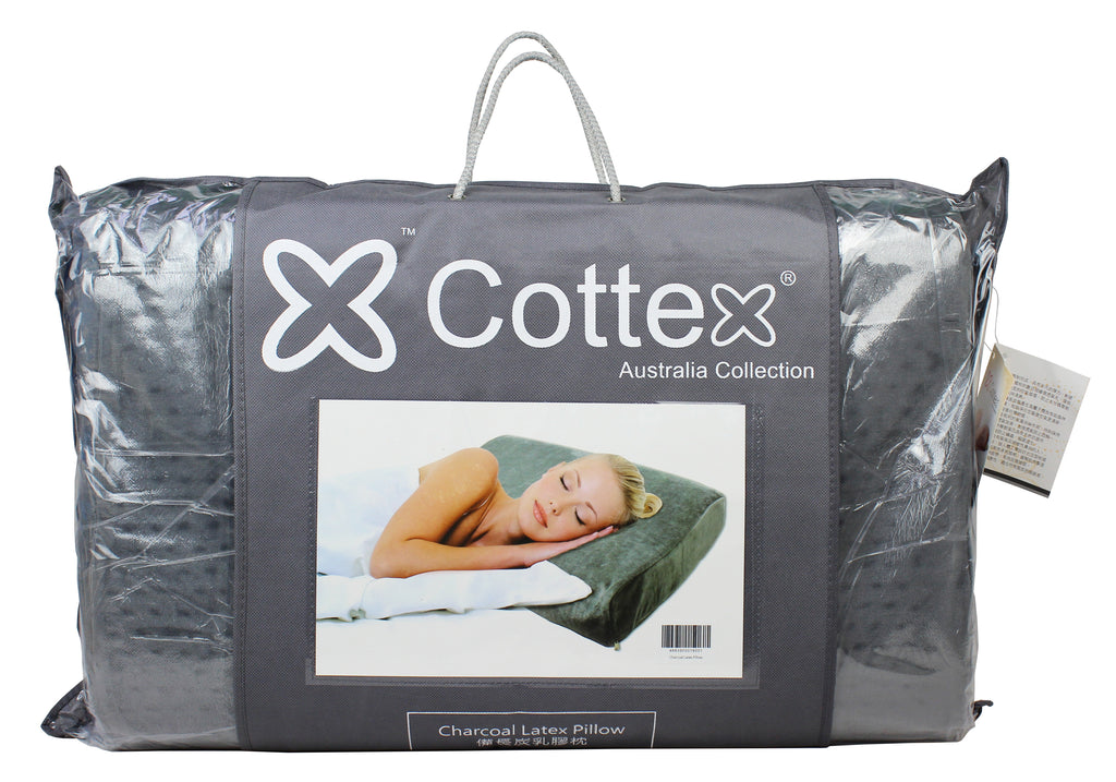 備長炭乳膠枕【 8D2即享2件8折】 – Cottex | 澳洲歌婷
