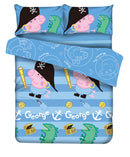 Peppa Pig 780針 床笠枕袋 (591)